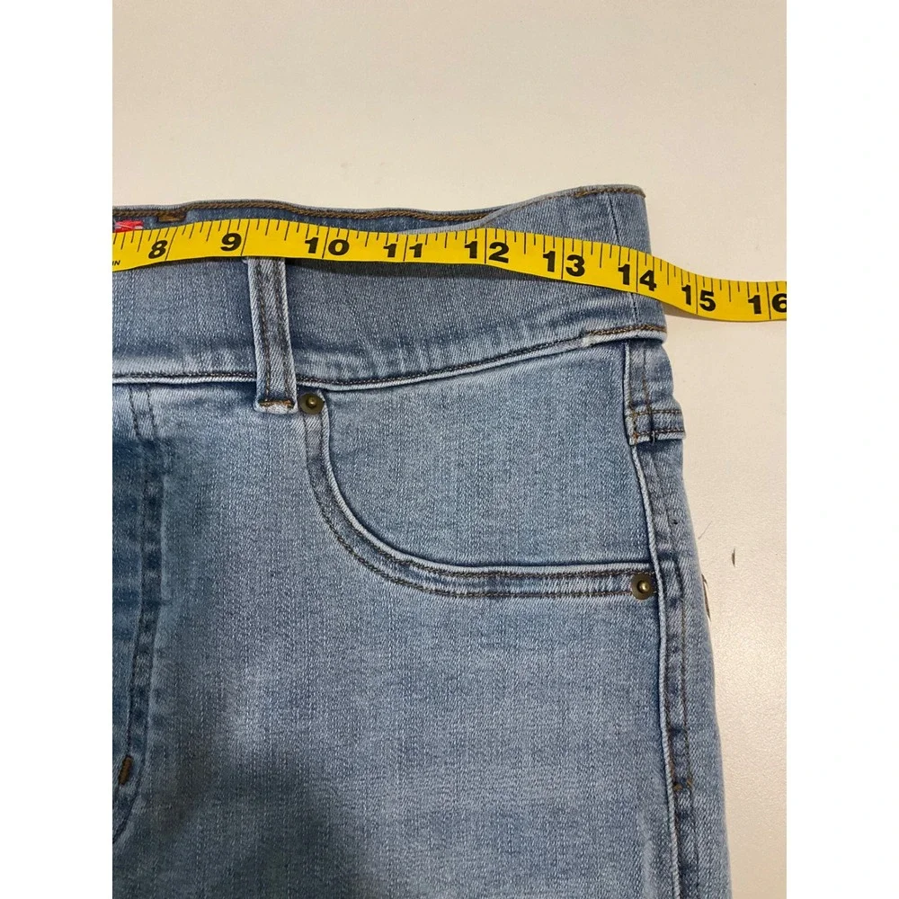 Spanx High-Rise Pull On Skinny Ankle Jeans Shapewear Preppy Casual Western M